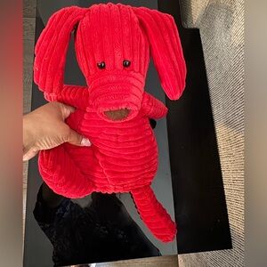 Jellycat Red Plush with Branded Tag